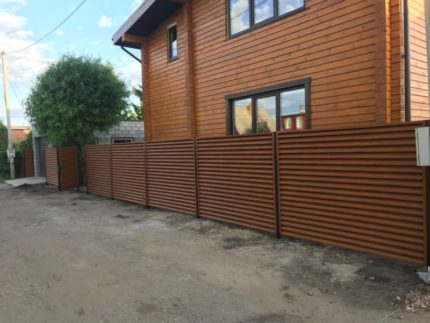 ЗАБОР ЖАЛЮЗИ РОЯЛ